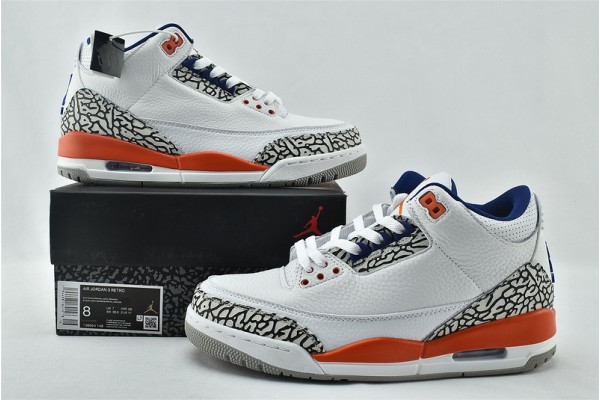 Air Jordan 3 Retro Knicks Rivals For Sale 136064 148 Womens And Mens Shoes